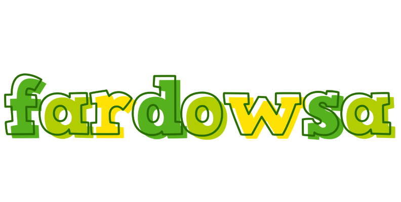 Fardowsa juice logo
