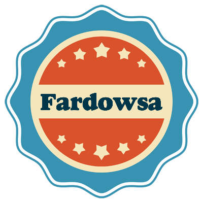 Fardowsa labels logo