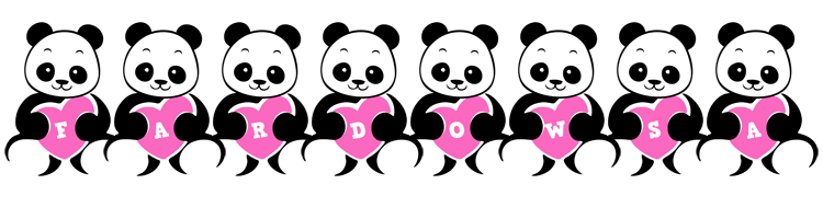 Fardowsa love-panda logo