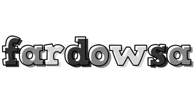 Fardowsa night logo