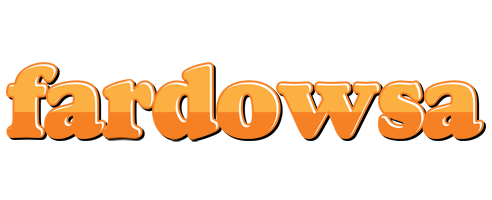 Fardowsa orange logo