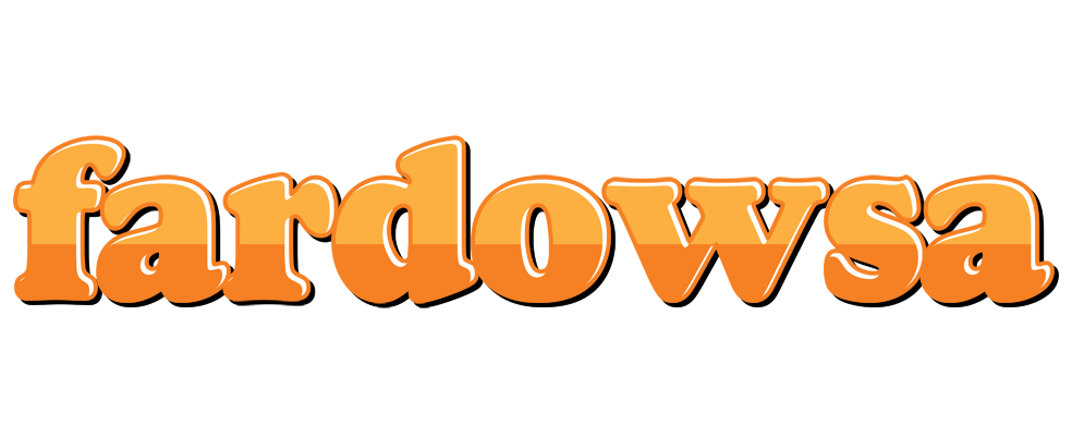 Fardowsa orange logo