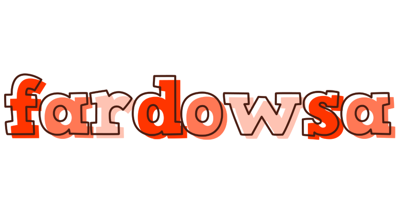 Fardowsa paint logo