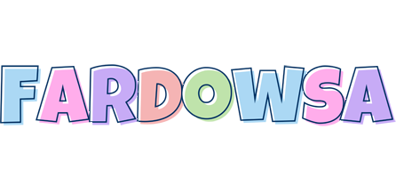 Fardowsa pastel logo