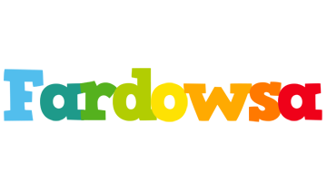 Fardowsa rainbows logo