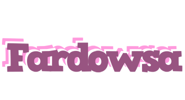 Fardowsa relaxing logo