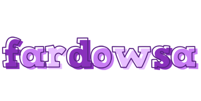 Fardowsa sensual logo