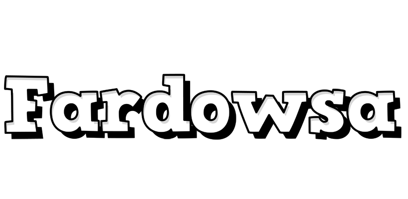 Fardowsa snowing logo