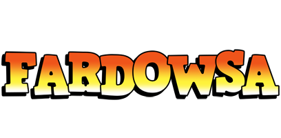 Fardowsa sunset logo