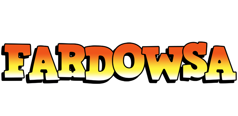 Fardowsa sunset logo