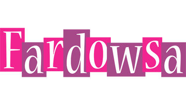 Fardowsa whine logo