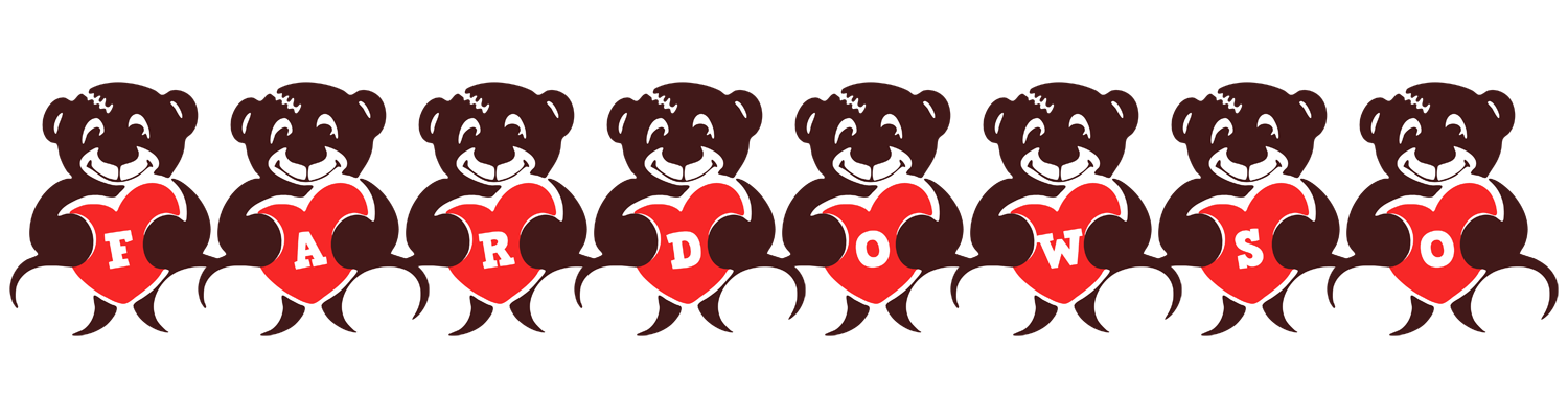 Fardowso bear logo