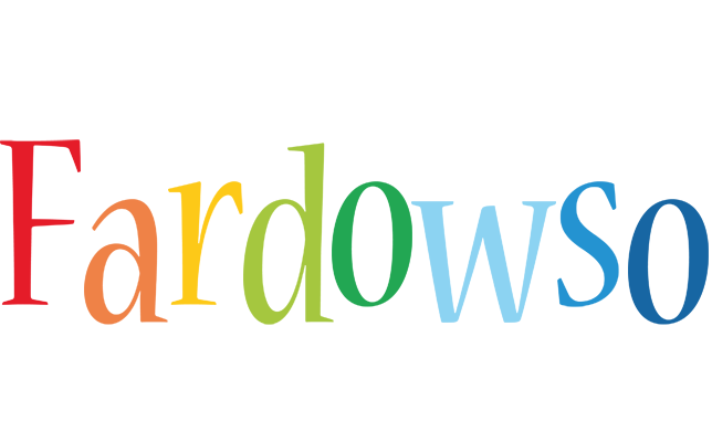 Fardowso birthday logo