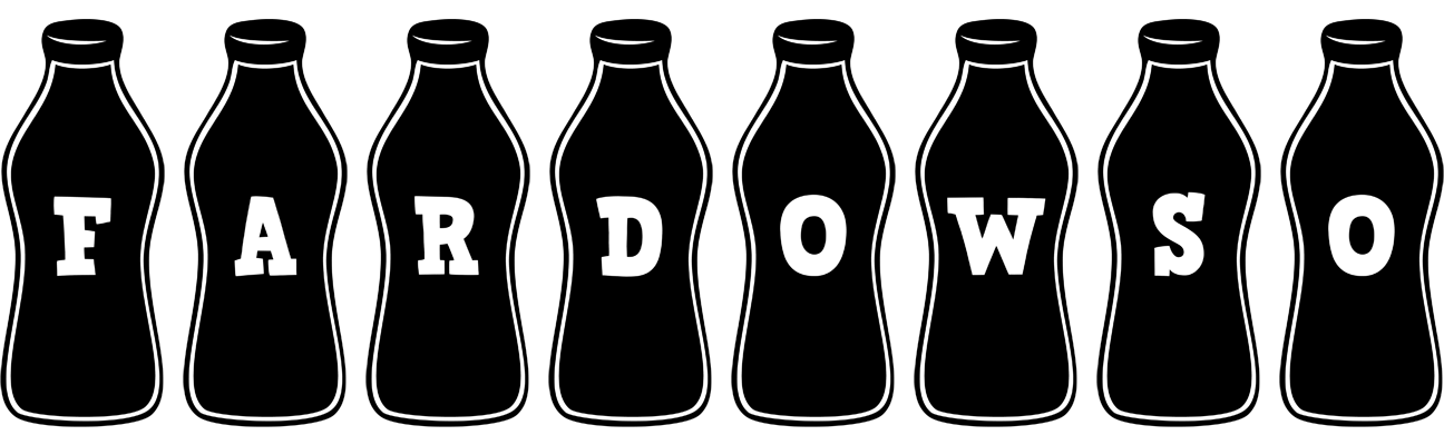Fardowso bottle logo