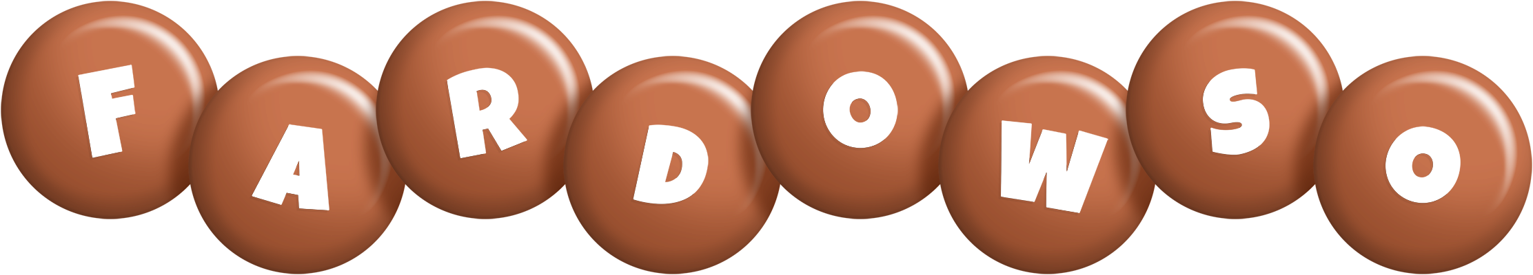 Fardowso candy-brown logo
