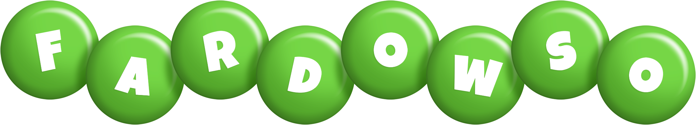 Fardowso candy-green logo