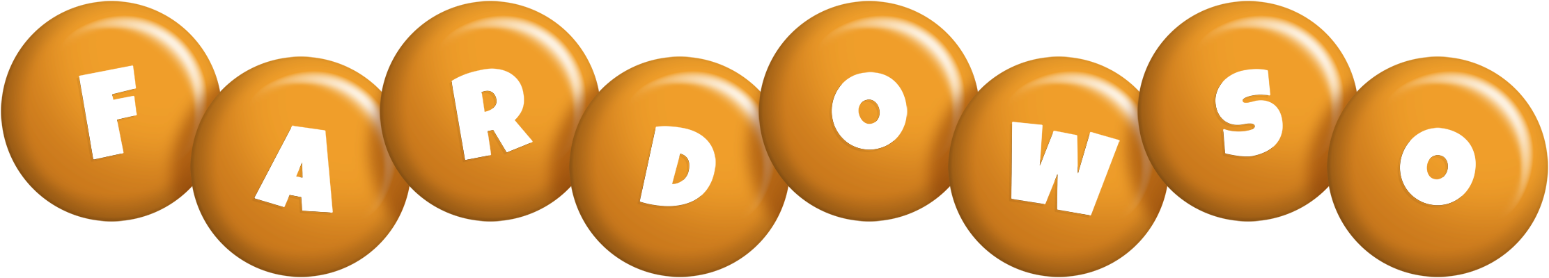 Fardowso candy-orange logo