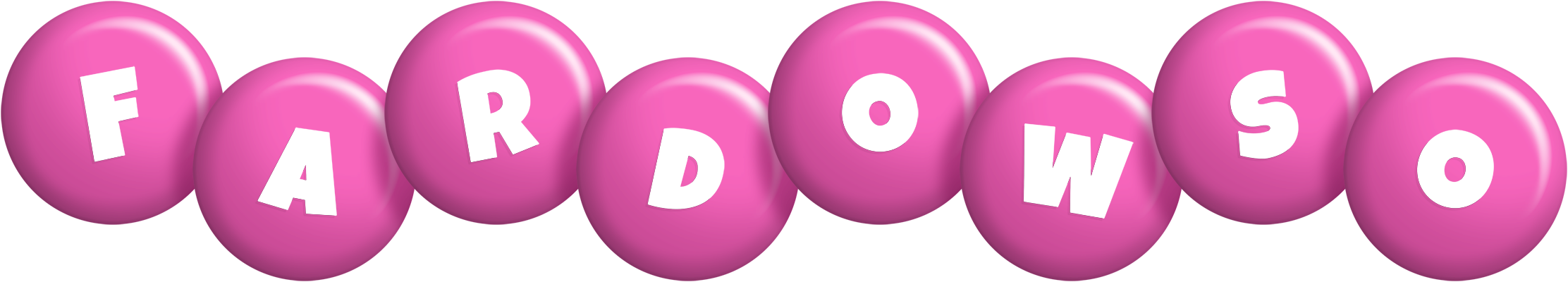 Fardowso candy-pink logo