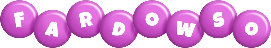 Fardowso candy-purple logo