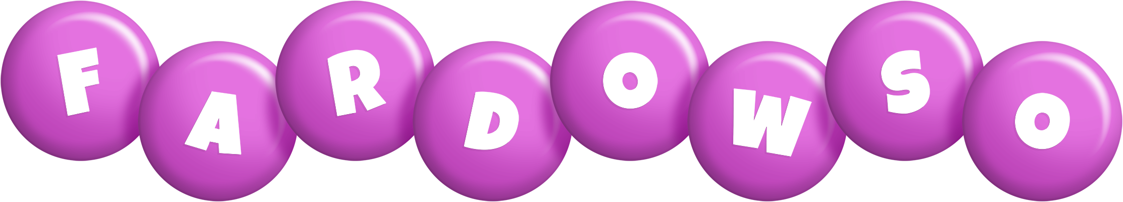 Fardowso candy-purple logo