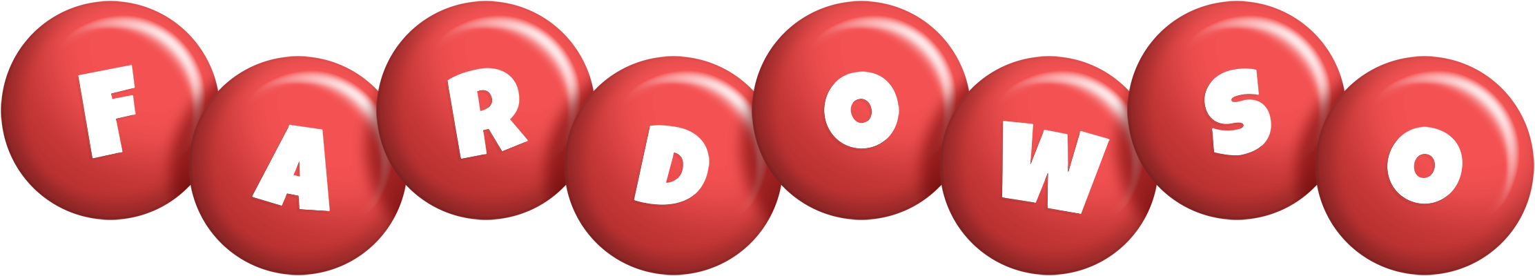 Fardowso candy-red logo