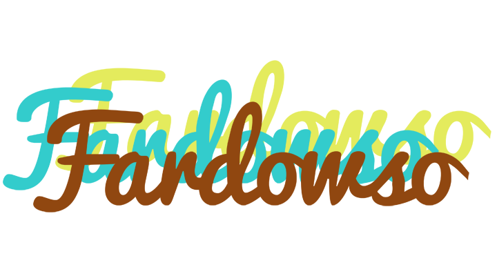Fardowso cupcake logo