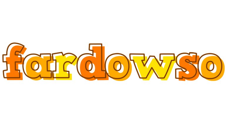 Fardowso desert logo