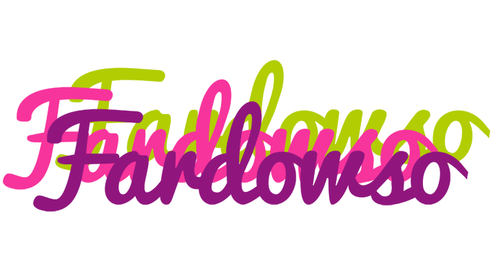 Fardowso flowers logo
