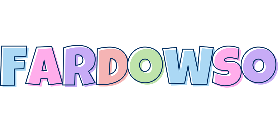 Fardowso pastel logo
