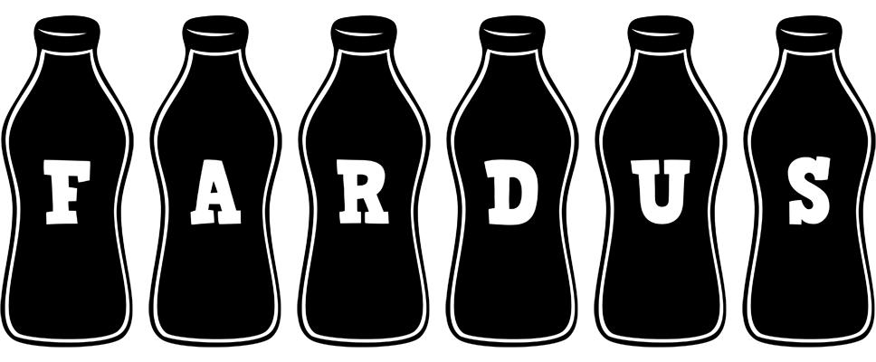 Fardus bottle logo