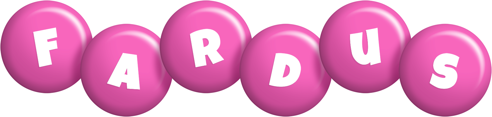 Fardus candy-pink logo