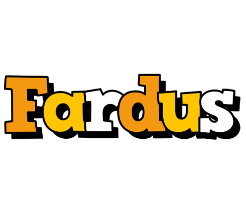 Fardus cartoon logo