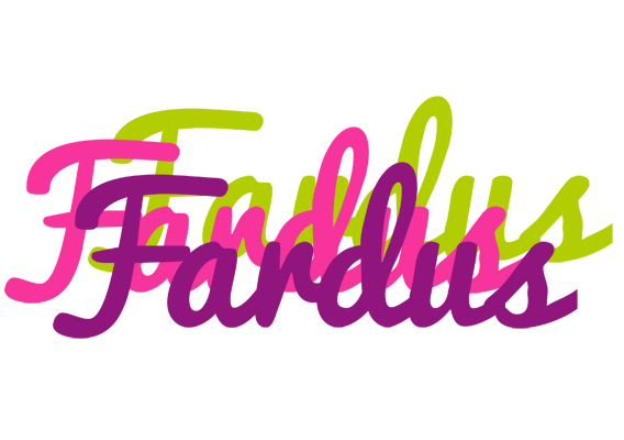 Fardus flowers logo