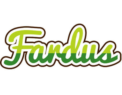 Fardus golfing logo