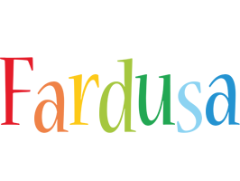 Fardusa birthday logo