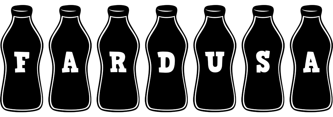 Fardusa bottle logo