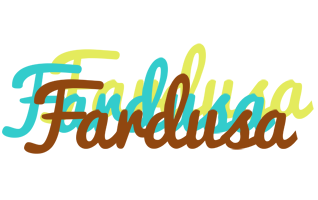 Fardusa cupcake logo