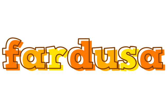 Fardusa desert logo
