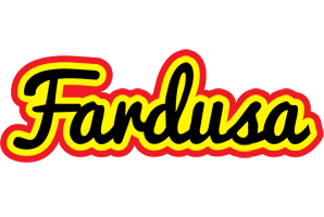 Fardusa flaming logo