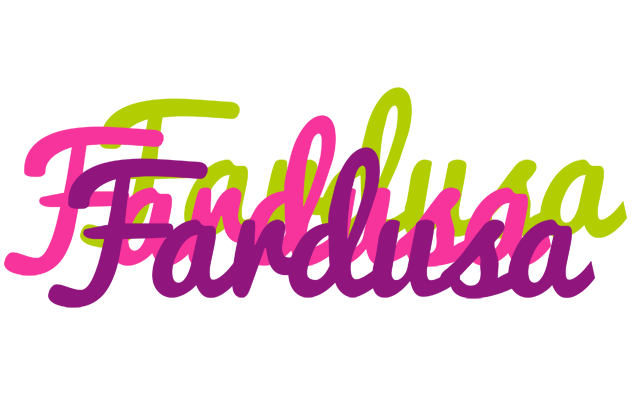 Fardusa flowers logo