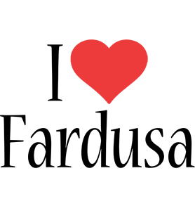 Fardusa i-love logo
