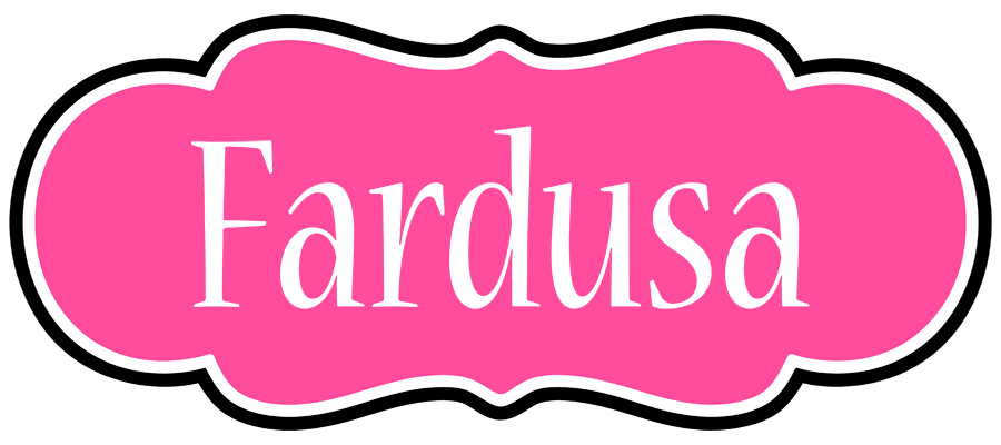 Fardusa invitation logo