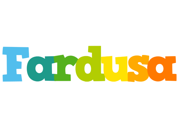 Fardusa rainbows logo
