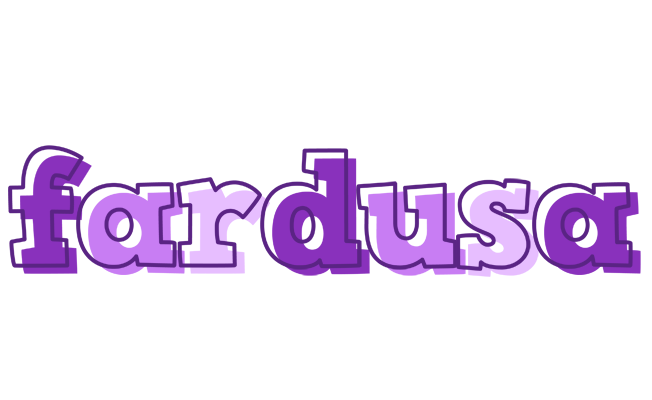Fardusa sensual logo