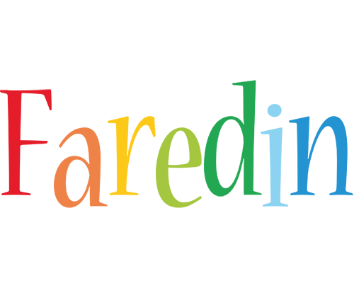 Faredin birthday logo