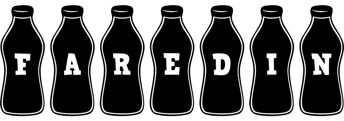 Faredin bottle logo