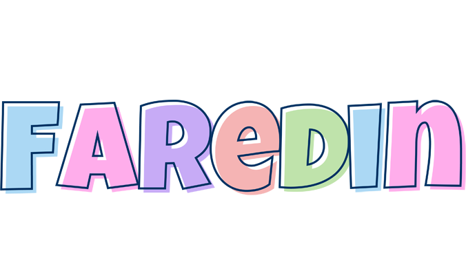 Faredin pastel logo