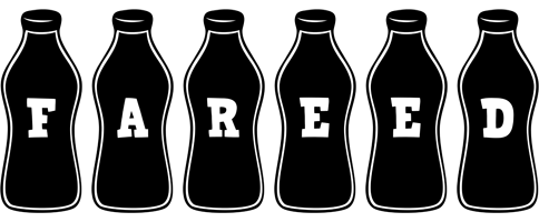 Fareed bottle logo
