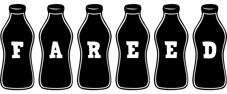 Fareed bottle logo