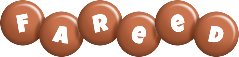Fareed candy-brown logo